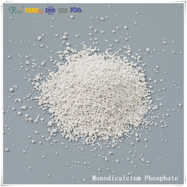 Grânulo branco de fosfato monodicálcico MDCP Feed Grade CAS NO.7758-23-8