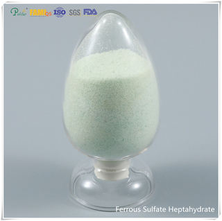 Sulfato ferroso Heptaidrato tratamento de águas de cristal grau / fertilizante