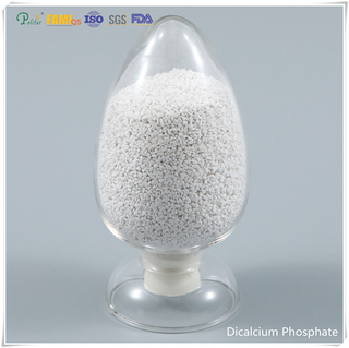 Fosfato dicálcico branco granulado grau de alimentação DCP CAS NO 7789-77-7 para galinhas